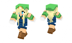 Edited Luigi Girl Skin