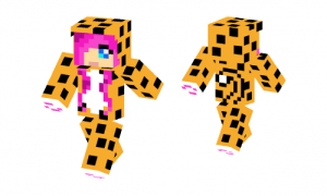 Leopard Girl Skin