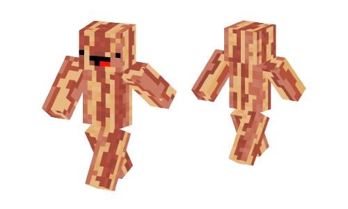 Bacon man Minecraft Skins