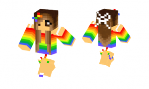 Rainbow Girl Number Two Skin