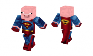 Superman Pig Skin