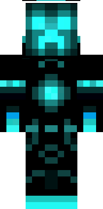 Tron Creeper Skin Minecraft Skins