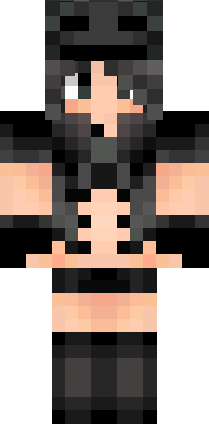 skin girl Minecraft skeleton
